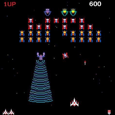 Galaga.  There's one or two places today that this game can be found.  And I can't resist playing. Old School Video Games, Afro Tech, Hg Wells, Arcade Retro, Game Pics, 80s Video Games, Atari Games, School Video, Retro Arcade Games