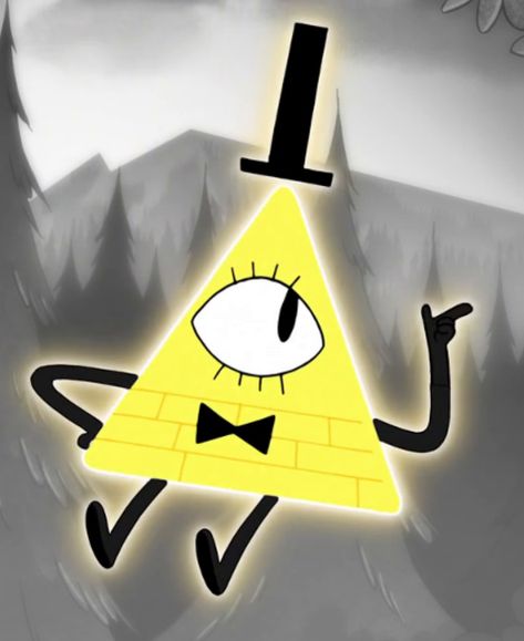 Fall Tumblr, Yellow Triangle, Gravity Falls Bill Cipher, Desenhos Gravity Falls, Gravity Falls Bill, Gravity Fall, Mabel Pines, Gravity Falls Art, Bill Cipher