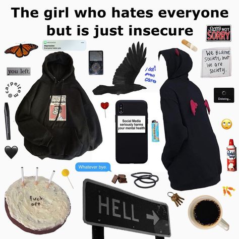 Item Aesthetic, Horn Hoodie, Niche Boards, Clothes Collage, Aesthetic Clothes Men, Niche Aesthetic, Hoodies Aesthetic, Aesthetic Memes, Niche Memes