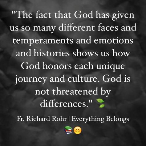 😊 Fr. Richard Rohr | Everything Belongs Father Richard Rohr Quotes, Lenten Quotes, Richard Rohr Quotes, Common Humanity, St John Of The Cross, Focus Word, Richard Rohr, John Of The Cross, Wholehearted Living