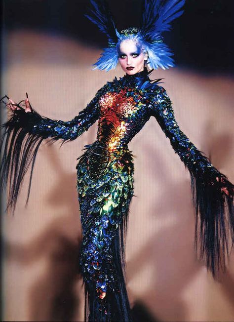 1. Thierry Mugler Fall ‘97 Mr Pearl, Collection Couture, Thierry Mugler, Drag Queens, Rupaul, Designer Gowns, Fantasy Fashion, Mode Inspiration, Couture Collection