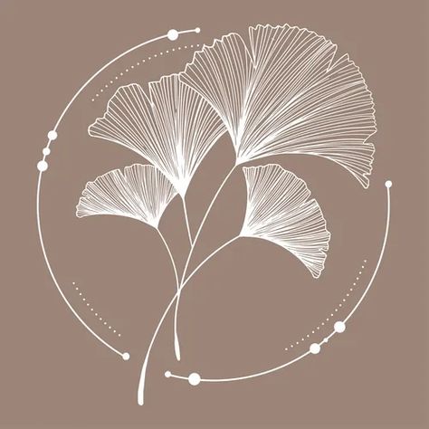 Ginkgo biloba leaves Royalty Free Vector Image Ginkgo Art, Silhouette Sketch, Fabric Paint Diy, Gingko Leaves, Card Decoration, Leaf Images, Candle Art, Leaves Vector, Ginkgo Biloba