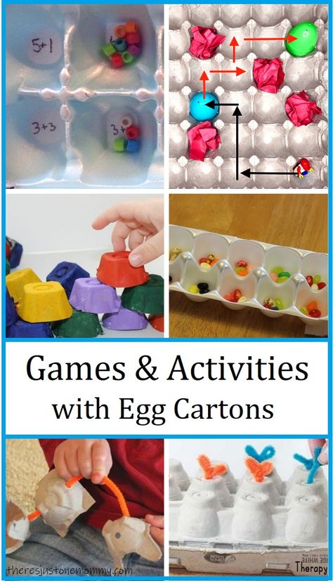 Recycle that egg carton into a fun kids game or STEM activity that will keep them engaged and learning. #STEMactivities #eggcarton #gamesforkids Activity With Egg Carton, Egg Carton Sensory Play, Egg Carton Activities For Preschoolers, Egg Carton Preschool Activities, Foam Egg Carton Crafts, Egg Carton Games, Egg Carton Crafts For Kids Preschool, Styrofoam Egg Carton Crafts, Egg Carton Clay