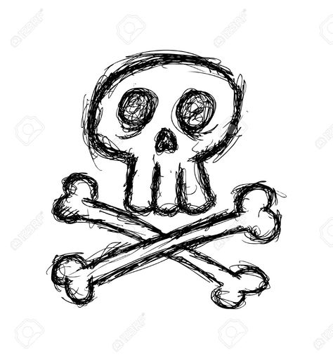 Drawing Skull, Cute Skull, Cute Drawing, A Drawing, Skull Tattoo, Black And White, Tattoos, White, Black