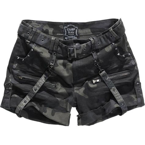 Studded Camo Shorts Micro Shorts, Studded Shorts, Hot Short, Hot Shorts, Alt Fashion, Mini Short, Mini Shorts, Edgy Outfits, Character Outfits