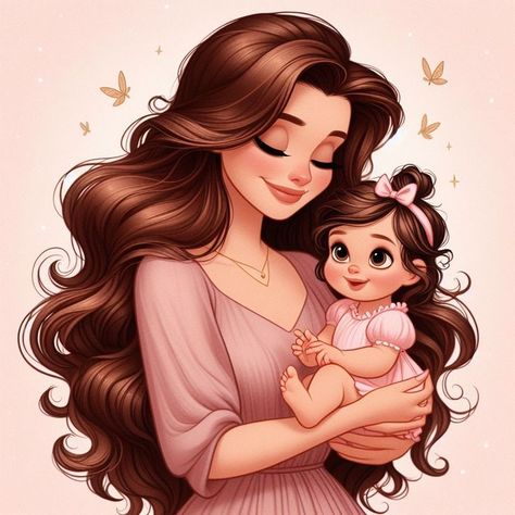 Mother Daughter Images Hd, Mom And Daughter Wallpaper Aesthetic, Mom And Daughter Cartoon Pictures, Mom Images Hd, Mother Holding Baby Drawing, Mother And Daughter Wallpaper, Mom And Daughter Cartoon, Mother Animation, Mother Daughter Cartoon