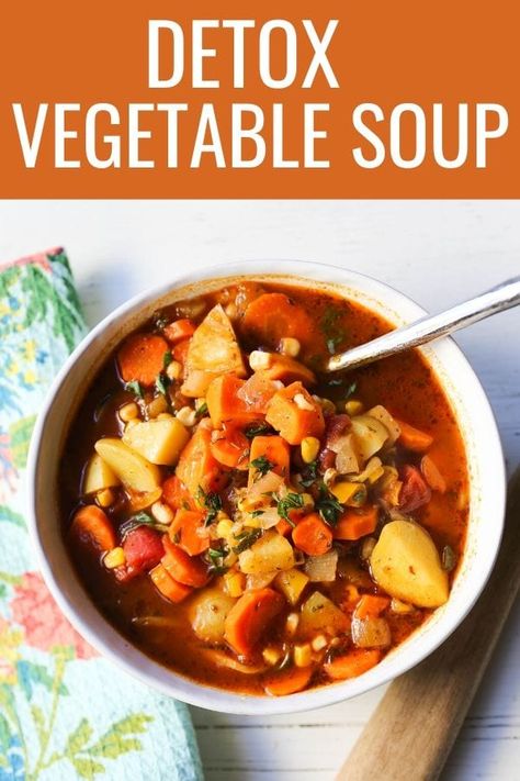 Vegetable Dump Soup, Sweet Potato Vegetable Soup, Low Sodium Vegetable Soup, Best Vegetable Soup, Wife Cooking, Sweet Potato Green Beans, Detox Vegetable Soup, Modern Honey, Soup Vegetable