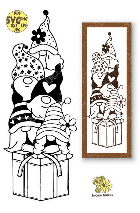 Gnomes Porch Sign Svg file, Gnome Svg, Gnomes Welcome Sign Svg, Christmas Home Decoration Winter Porch Sign SVG Gnome svg, Vertical sign Christmas Gnomes Drawing, Gnomies Christmas, Welcome Sign Svg, Porch Sign Svg, Idee Cricut, Gnome Svg, Winter Porch, Gnomes Crafts, Christmas Svg Files