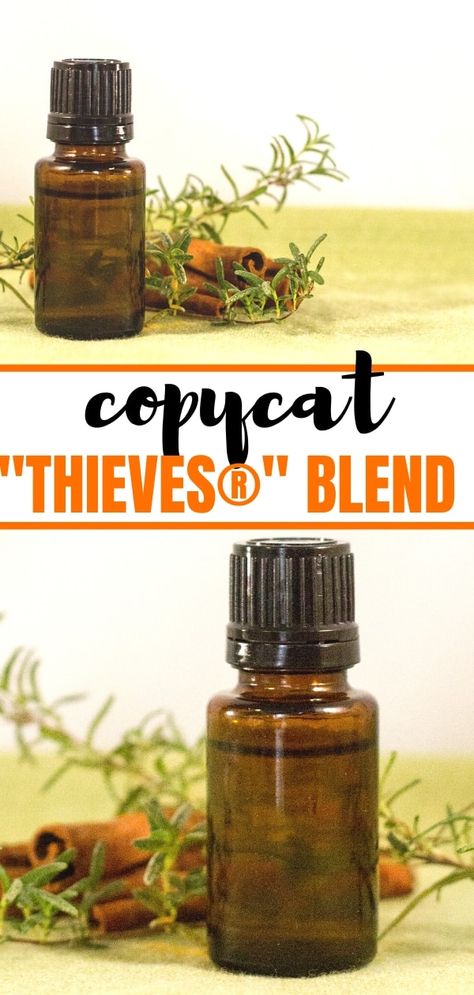 Theives Oil Recipe, Thieves Essential Oil Recipe, Thieves Oil Recipe, Thieves Blend, Theives Oil, Diy Thieves, Thieves Spray, Antibacterial Essential Oils, Thieves Oil