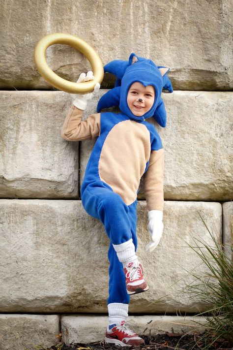 Sonic The Hedgehog Halloween Costume, Sonic Bedroom, Sonic Costumes, Hedgehog Halloween, Sonic Cosplay, Sonic The Hedgehog Costume, Sonic Costume, Sonic Hedgehog, Sonic Birthday Parties