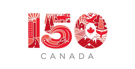 Logo Aniversario, Canadian Symbols, Canada Day Crafts, Canada Day Party, All About Canada, 50th Anniversary Logo, 50% Logo, Happy Canada Day, Canada Road Trip