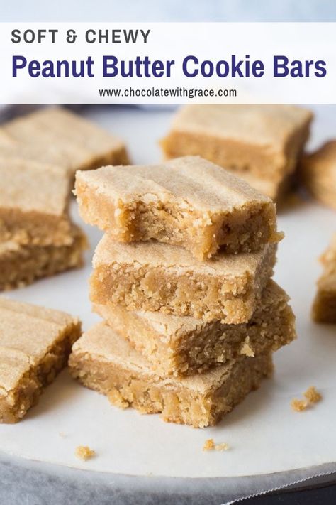 Cookie Bars Peanut Butter, Peanut Butter Blondie, Snickers Torte, Butter Cookie Bars, Peanut Butter Bars Recipe, Peanut Butter Cookie Bars, Healthy Peanut Butter Cookies, Blondie Bar, Best Peanut Butter Cookies