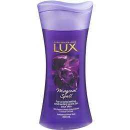 LUX Body Wash Magical Spell 400 ML With Lux Magical Spell, enchant those around you long after you're showered with this intoxicating fragranced body wash. Bathe your skin in this fine fragrance inspired by exotic blossoms at the peak of their bloom. Expertly crafted with fragrance pearls of Black Orchid and Juniper Oil. The fragrance is composed by the world's best perfume experts. Indulge daily, pour a drop of this exotic body wash and work into a rich lather. Since 1925, Lux has been bringing Lux Body Wash, Juniper Oil, French Soap, Beauty Treats, Black Orchid, Spark Joy, Best Perfume, Body Cleanser, The Peak