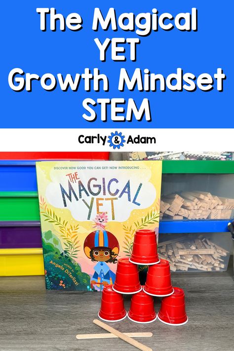 The Magical Yet Growth Mindset Activity Growth Mindset 3rd Grade, Growth Mindset 2nd Grade, Mindfulness Monday Activities, Growth Mindset Stem Activities, The Magic Of Yet Activities, Magic Themed Activities For Kids, The Magical Yet Craft, The Magical Yet Activities, Magical Yet Activities