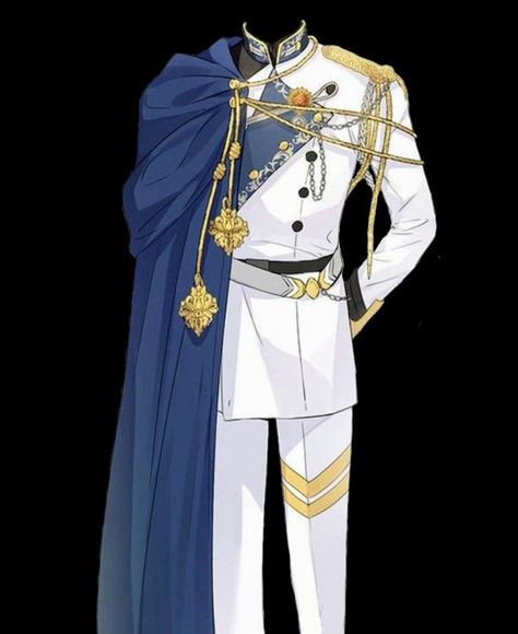 Prince Outfits Royal Anime, Historical Manhwa Men Clothes, Prince Outfits Royal Drawing, Manhwa Prince Outfit, Prince Clothes Drawing, Fantasy Prince Outfit Design, Male Fantasy Clothing Design Royal, Outfit Kerajaan, Male Fantasy Clothing Royal