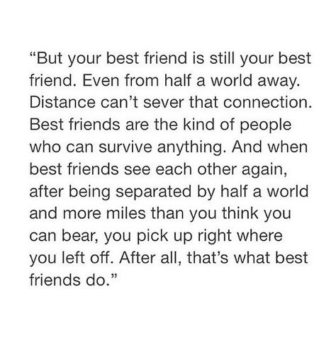 Best friend long distance Distance Best Friends, Friendship Distance, Friendship Letter, Long Distance Friendship Quotes, Best Friend Letters, Long Distance Best Friend, Best Friend Relationship, Distance Friendship, Internet Friends