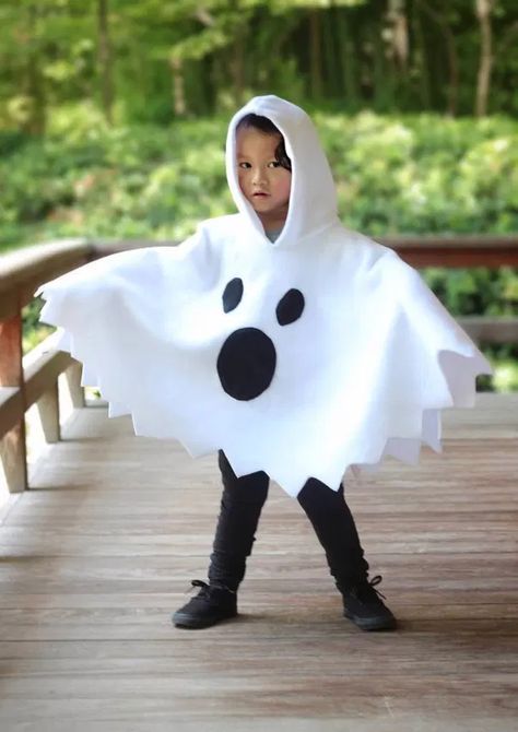 Halloween Costumes for Kids You Can Buy on Etsy Kids Ghost Costume, Toddler Ghost Costume, Halloween Costumes Single, Ghost Costume Kids, Disfarces Halloween, Over Coats, Ghost Diy, Ghost Costume, White Ghost