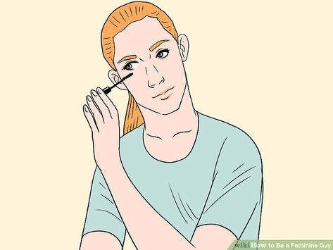 How to Be a Feminine Guy: 10 Steps (with Pictures) - wikiHow Feminine Looking Guys, How To Be Masculine, Feminine Guy Outfits, Fem Guys, Feminine Guys Aesthetic, Feminine Men Aesthetic, Funny Gay Memes, Feminine Men Fashion, How To Be More Feminine Tips