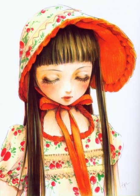 Chigusa: Lovely Doll -1 - Minitokyo Kawaii Graphics, الشموع اليابانية, Bright Eyes, Ethereal Art, Girls Illustration, Spring 2024, 그림 그리기, Pretty Art, Cute Icons