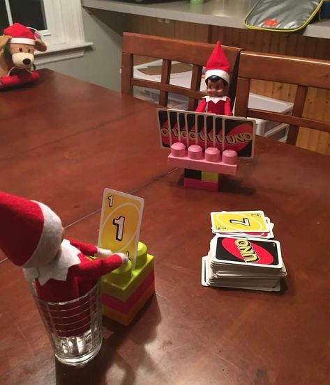 Elf Book Ideas, Snowflake Elf On The Shelf, Elf On Shelf For Birthday, 2 Elf On Shelf Ideas, Elf Halloween Ideas, Elf And Friend Ideas, Christmas Tinsel Ideas, Elf Ideas With 2 Elves, Elf Last Day Of School