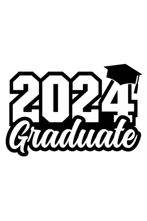 2024 Graduate SVG | Graduation Gift Ideas | Graduation SVG 2024 Grad 2024 Ideas, Graduation Class Of 2024, Gift Ideas Graduation, Graduation Logo, Personalized Presents, Subway Art Printables, 2024 Graduate, Graduation Images, Graduation Printables