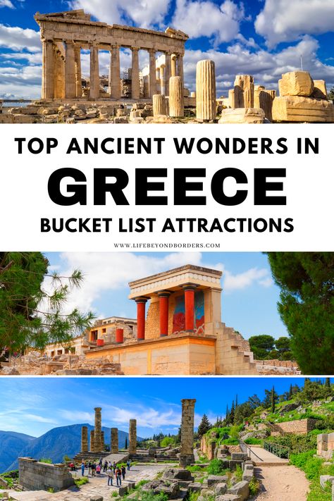 Places To See In Greece, Greece Historical Sites, Where To Go In Greece, Places To Go In Greece, Athens Bucket List, Things To Do In Greece, Greek Isles Cruise, Greece Bucket List, Places To Visit In Greece