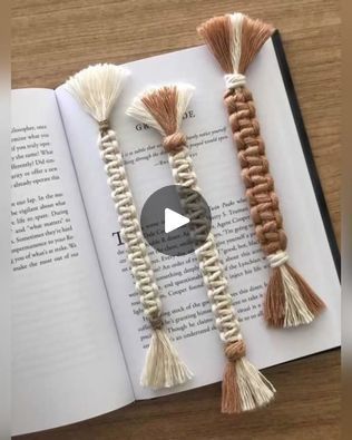 Macrame bookmark step by step tutorial  #viralreels #design #tutorial #Pattern #macrame #pattern | By Fashion windFacebook Macrame Bookmark Tutorial, Bookmark Macrame, Macrame Bookmark, Bookmark Tutorial, Diy Bookmarks, Diy Macrame, Macrame Art, Macrame Patterns, Macrame Diy