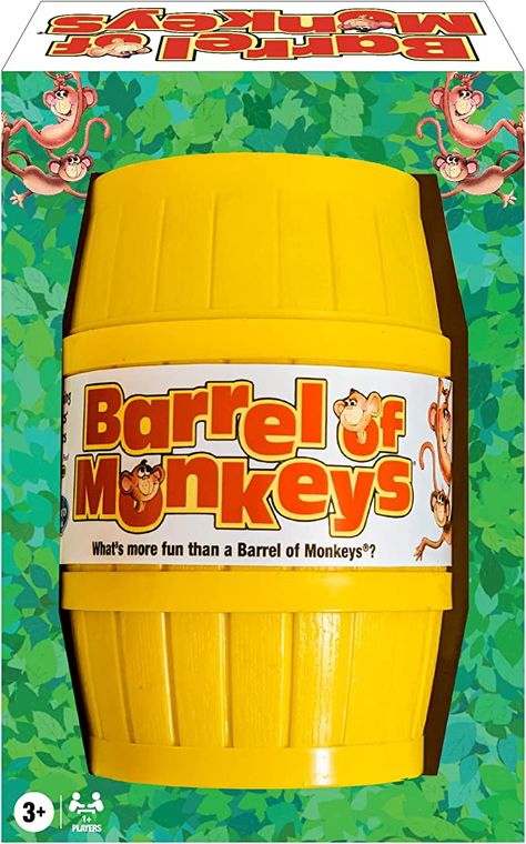 Monkey Food, Monkey Games, Barrel Of Monkeys, Skill Games, Numbers For Kids, Board Games For Kids, Stocking Stuffers For Kids, Best Stocking Stuffers, Travel Toys