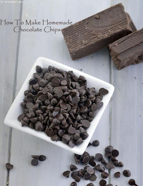 How To Make Homemade Chocolate Chips Monthly Shopping List, Easy Chip Dip, Vegan Cookie Dough Recipe, Monthly Shopping, Chocolate Chips Recipe, Chocolate Chip Dip, Eggless Cookie, Egg Free Cookies, Make Your Own Chocolate