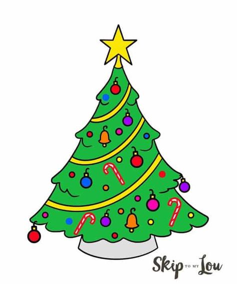 colored easy christmas tree drawing Christmas Tree Drawing Easy, Tree Drawing For Kids, Christmas Draw, Tree Line Drawing, Tree Drawing Simple, Draw Christmas, Relax Mind, Easy Christmas Drawings, Xmas Drawing