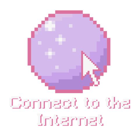 #internet #aesthetic #pink #soft #connection #freetoedit Internet Aesthetic, Internet Icon, Phone Template, Outdoor Furniture Cover, 8bit Art, Cute App, Themes App, Table And Chair Set, Computer Icon