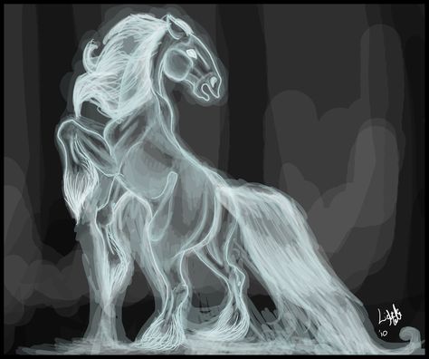 Ghost Horse, My Fantasy World, Horse Drawing, Horse Drawings, Halloween Poster, Mythical Creatures Art, Fashion Life, Creature Art, Fantasy World