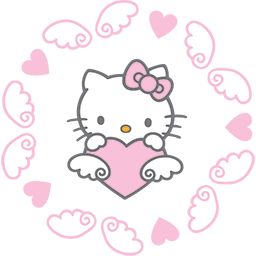 Pretty Kitty Emoticon Hello Kitty, Kitty, Pink