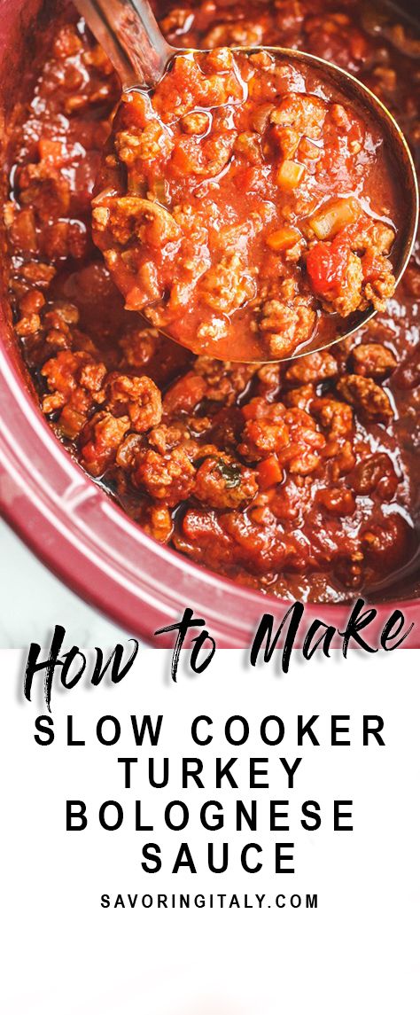 Slow Cooker Turkey Bolognese, Ground Turkey Pasta Crockpot, Slow Cooker Recipes With Ground Turkey, Crockpot Turkey Spaghetti, Ground Turkey Spaghetti Sauce, Ground Turkey Bolognese Sauce, Ground Turkey Pasta Sauce, Crockpot Bolognese Sauce, Crockpot Recipes With Ground Turkey