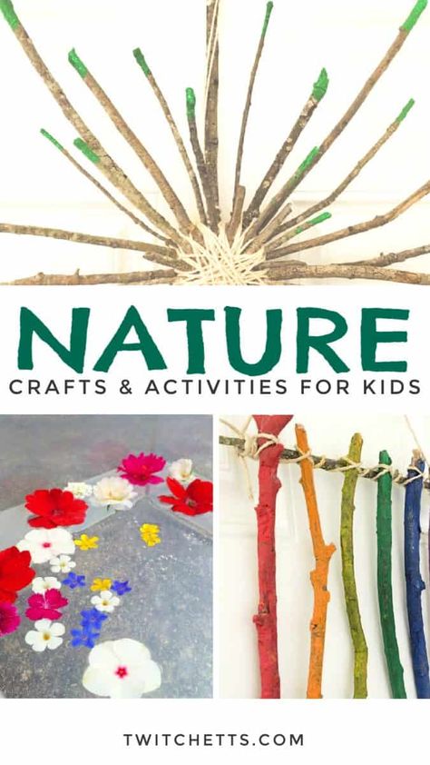 Easy Nature Crafts, Fall Process Art, Earth Friendly Crafts, Art And Crafts For Kids, Nature Crafts For Kids, Nature Crafts Kids, Forest Crafts, Forest School Activities, Plant Activities