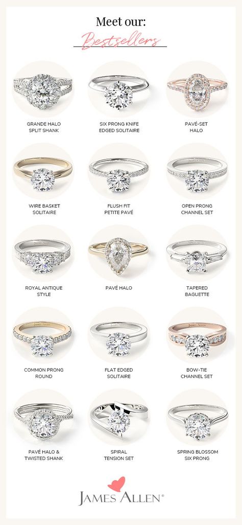 Wedding Ring And Bands, Proposal Diamond Ring, Engagement Rings Woman, Proposal Ring Design, Diamond Ring Styles, Wedding Rings Types, Engagement Rings Design Ideas, Simple Round Wedding Rings, Engagement Solitaire Rings Women