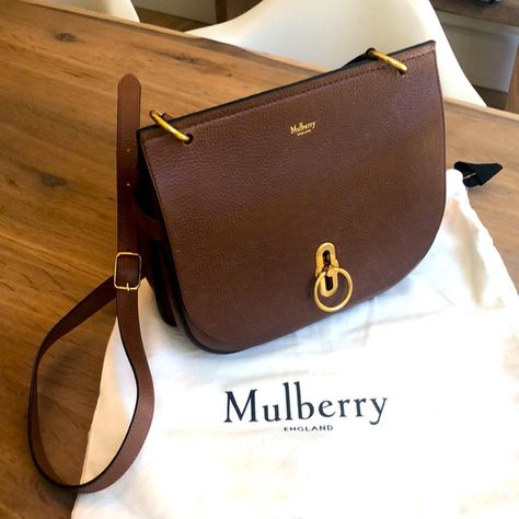 Mulberry Soft Amberley Satchel Mulberry Amberley, Mulberry Handbags, Life Right Now, Bags Fashion, Adjustable Belt, Satchel Bag, Satchel Bags, Saddle Bags, Gold Finish