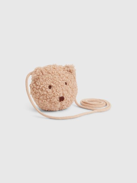 Gap Kids Sherpa Bear Bag Brannan Brown Backpacks Accessories, Bear Bag, Chunky Hat, Floppy Ears, Bear Ears, Ear Hats, Cute Teddy Bears, Baby Boots, Cute Purses