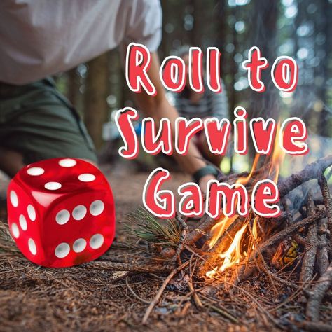 "You've packed a bag with your essential survival items and struck out into the woods to set up a camp and live on your own! Can you follow in the footsteps of Sam Gribley and thrive in your wilderness home? This game is based on the classic children's novel My Side of the Mountain, by Jean Craighead George, but can easily be enjoyed as a stand alone adventure.  Game stations include: -Home Tree -River -Forage -Hunt -Cliffs -Campfire -Hiker -Family At each station, players will roll their die (y Outdoor Survival Activities For Kids, My Side Of The Mountain, Nature Games, Cub Scout Activities, Outdoor Learning Activities, Kids Novels, Survival Items, After School Club, Scout Activities