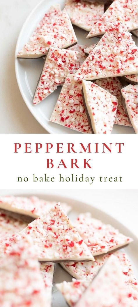 Peppermint Dessert, Peppermint Bark Recipes, Christmas Treats Boxes, Peppermint Chocolate, Christmas Baking Recipes, Christmas Candy Recipes, Candy Recipes Homemade, Salt Flakes, Bark Recipe