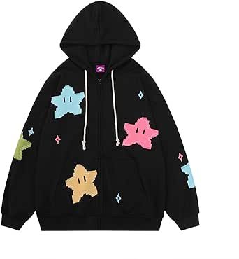 Fairy Grunge Jacket, Cute Fall Jackets, Kpop Hoodie, Y2k Zip Up Hoodie, Hoody Kpop, Grunge Jacket, Drawstring Jacket, Hoodie For Women, Y2k Clothes