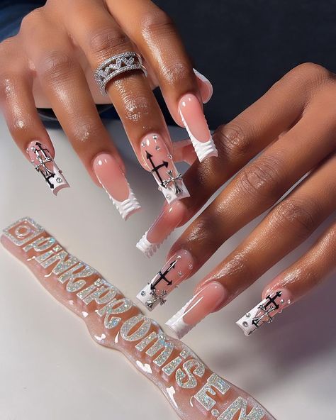 RAWR 🤍 Cover Acrylic- classic nude @vbeautypure #atlnailtech #atlnails #gwinnettnailtech #nailmemes #roswellnailtech #roswellnails… | Instagram Acrylic Nails Extra Designs, Birthday Nail Inspiration, Med Nails, Business Nails, Long Acrylic Nail Designs, Nagel Tips, Colored Acrylic Nails, Girly Acrylic Nails, French Tip Acrylic Nails