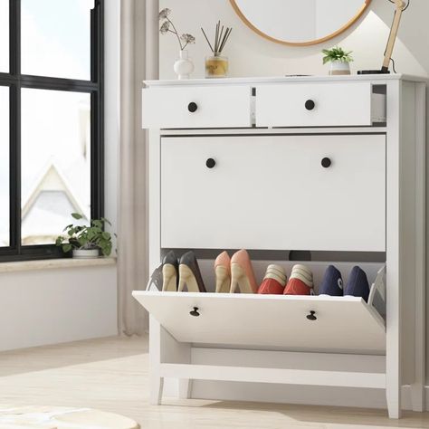 Discover great products at the best prices at Dealmoon. Winston Porter 12 Pair Shoe Storage Cabinet. Price:$173.99 at Wayfair Slim Shoe Cabinet, Shoe Cabinet Entryway, Shoe Organizer Entryway, Organizer Cabinet, Coat Storage, Shoe Storage Rack, Organize Drawers, Shoe Storage Cabinet, Small Drawers