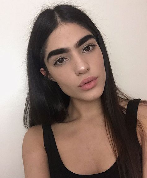 Eyebrows, A Woman, Skin, Hair, Black