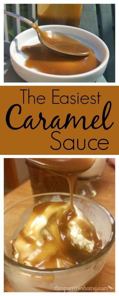 This easy caramel sauce is perfect to whip up for a spontaneous ice cream sundae. Easy Caramel Sauce, Sundae Toppings, Ice Cream Sauce, Easy Caramel, Fried Ice Cream, Homemade Caramel Sauce, Dessert Aux Fruits, Chocolate Caliente, Caramel Recipes