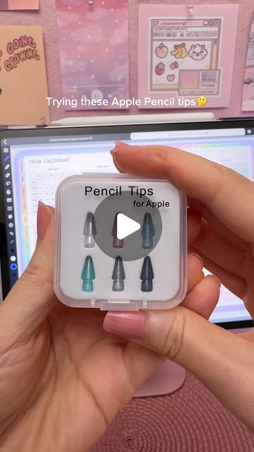 digital planner | goodnotes on Instagram: "my new Apple Pencil tips 💖 trying them out in my digital planner & notes on my iPad ✍️⁣ I don’t have this exact one on my iPad accessories page but I shared a similar clear one. Feel free to dm me if you want the exact place where I bought this from ⁣ ⁣ ✏️ Digital planner & notebook from my shop @happydownloads⁣⁣⁣⁣⁣ ⁣⁣⁣⁣⁣⁣ ✏️ New to digital planning? Try out my free planner & stickers ⁣⁣ ⁣ ⁣ ⁣🏷️ #ipad #ipadplanner #digitalplanner #digitalplanning #ipadnotes #goodnotesplanner #applepencil #ipadnotetaking #applepen⁣ #ipadaccessories #applepencil2 #ipadaesthetic #ipadplanning #ipadtips" Ipad Planning, Ipad Essentials, Planner Notes, Apple Pen, Digital Planner Goodnotes, Free Ipad, Free Planner Stickers, Notes Planner, Ipad Planner
