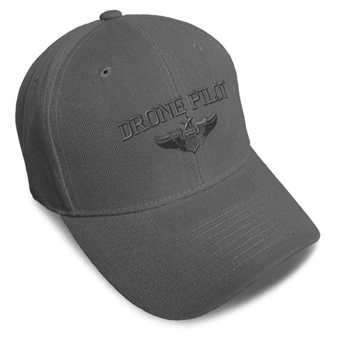 Band Exercise, Fun Graphics, Pilot Shirt, Womens Hats, Mens Hat, Sweat Band, Drone Pilot, Fits Men, Military Hat