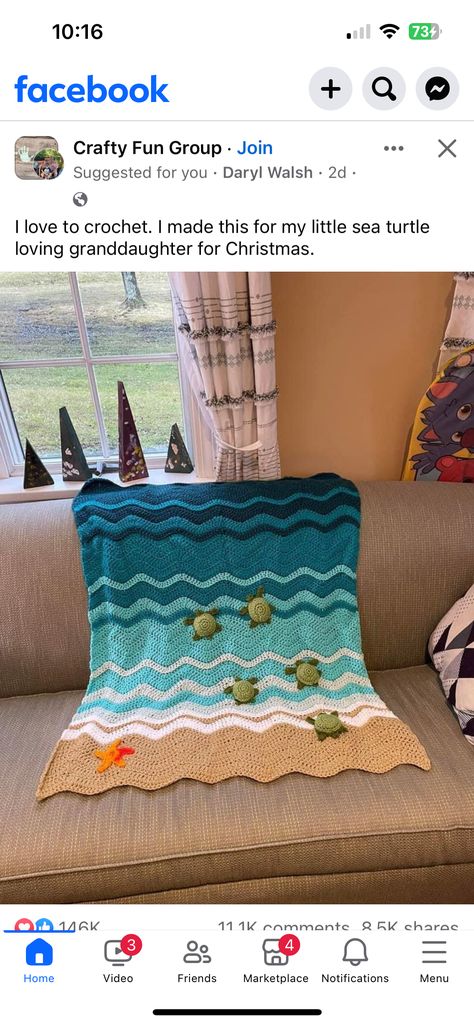 Turtle Theme, Rock Identification, Fun Group, Crochet Blankets, Beach Blanket, Sea Turtle, Quilt Blocks, Little One, Crochet Projects