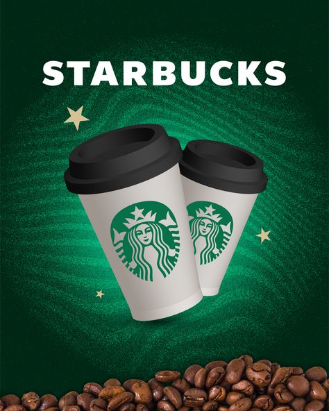 starbucks flyer, coffe, coffee, flyer, 3D flyer, 3D illustrator, adobe illustrator Starbucks Banner Design, Starbucks Poster, Cup Mockup, Starbucks Logo, Graphic Design Product, Starbucks Cup, Design Advertising, Starbucks Cups, Design Product