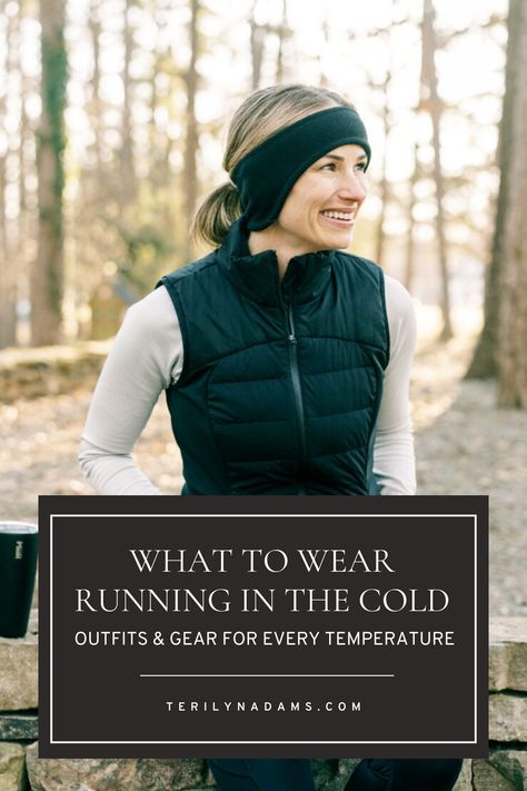 Conquer the cold and crush your running goals with these essential winter running tips! From layering techniques to gear recommendations, I've got everything you need to stay warm and motivated all season long. Let's make this winter your strongest yet! #WinterRunningTips #ColdWeatherFitness #StayWarmStayStrong How To Dress For Running In Cold Weather, Running Gear For Women Winter, Running Attire By Temperature, Running In Cold Weather Clothes, Running In Winter Clothes, Winter 5k Running Outfit, What To Wear When Running In The Cold, Cold Weather Running Outfit Women, What To Wear Running Temperature